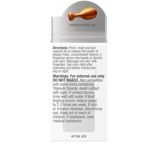 NEUTROGENA Rapid Tone Repair 20% Vitamin C Face Serum Capsules Daily 7 Ct - Health & Beauty:Skin Care:Brightening Creams