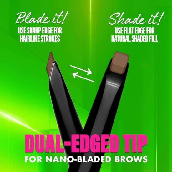 NYX Blade & Shade Nano Brow Mechanical Pencil AUBURN FFBP05 Eye eyebrow2