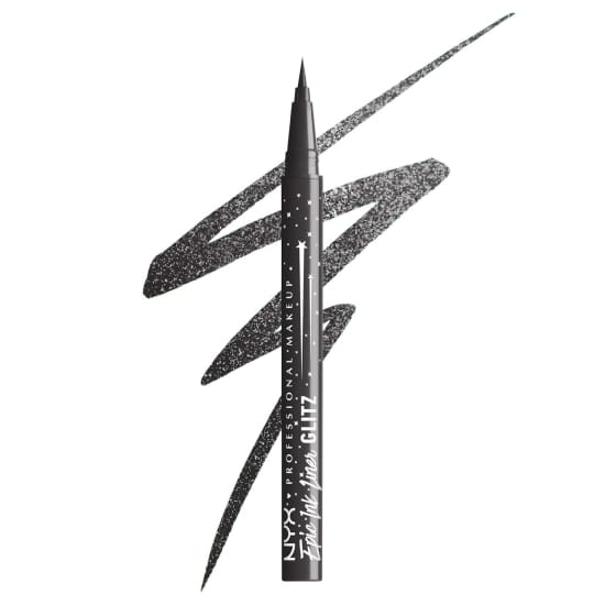 NYX Epic Ink Glitz Liquid Eye Liner GRAPHITE GLITZ EILG06 Eyeliner metallic0