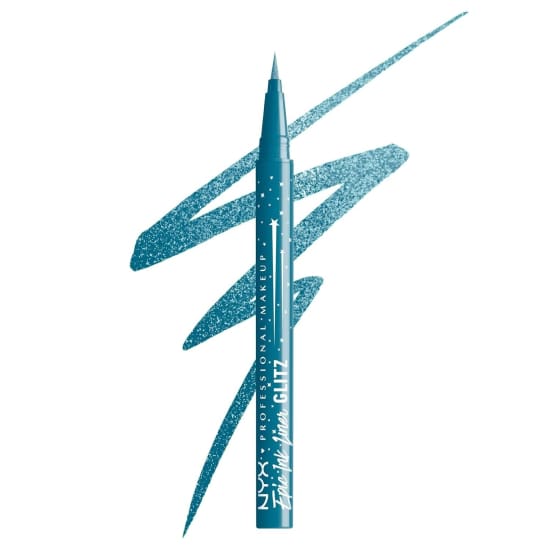 NYX Epic Ink Glitz Liquid Eye Liner TAPERED TWINKLE EILG01 Eyeliner metallic0
