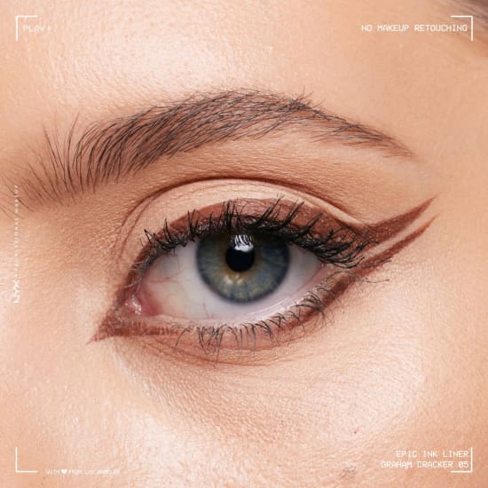NYX Epic Ink Liquid Eye Liner GRAHAM CRACKER EIL05 Eyeliner matte light brown2