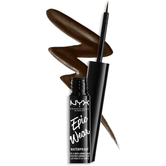 NYX Epic Wear Eye & Body Liquid Liner BROWN EWSPLL02 Waterproof Eyeliner0