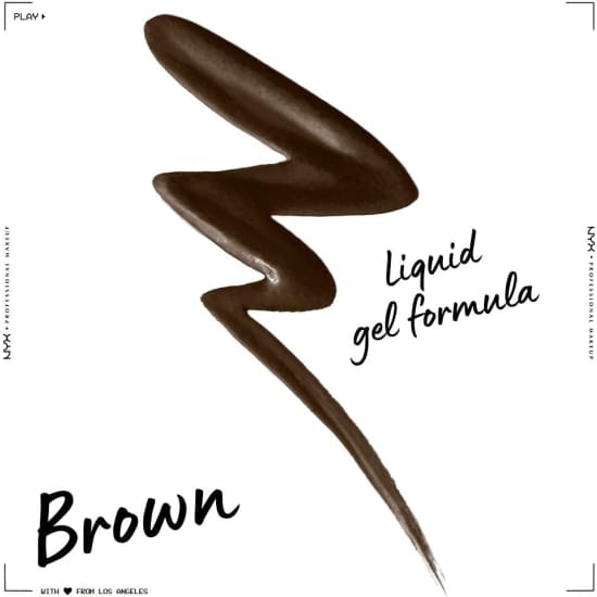 NYX Epic Wear Eye & Body Liquid Liner BROWN EWSPLL02 Waterproof Eyeliner1