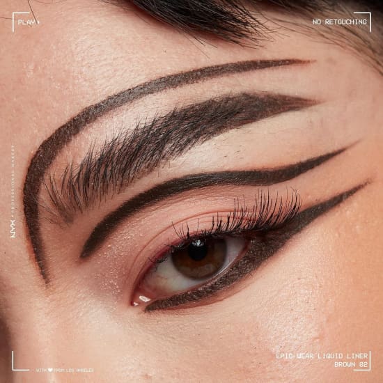 NYX Epic Wear Eye & Body Liquid Liner BROWN EWSPLL02 Waterproof Eyeliner2