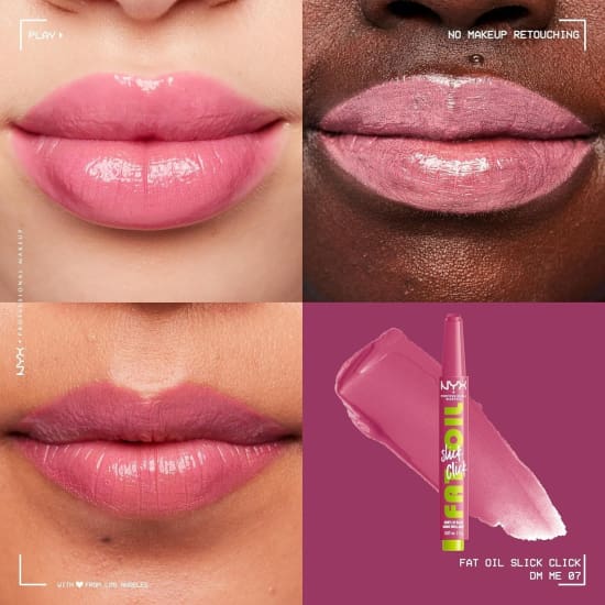 NYX Fat Oil Slick Click Shiny Sheer Lip Balm DM 07 ME lipbalm1