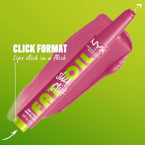 NYX Fat Oil Slick Click Shiny Sheer Lip Balm DM 07 ME lipbalm2