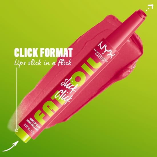 NYX Fat Oil Slick Click Shiny Sheer Lip Balm DOUBLE TAP 10 lipbalm2
