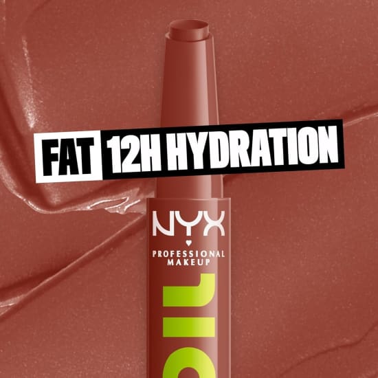 NYX Fat Oil Slick Click Shiny Sheer Lip Balm IN A MOOD BIO 114