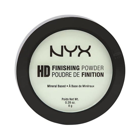 NYX HD Finishing Powder MINT GREEN HDFP03 correcting pressed mineral based - Health & Beauty:Makeup:Face:Face