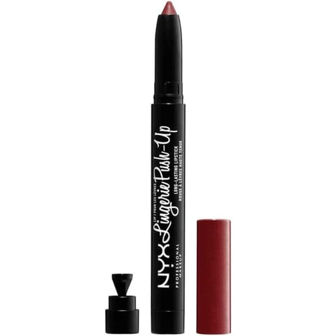 NYX Lingerie Push Up Long Lasting Lipstick EXOTIC LIPLIPLS12 plumper matte - Health & Beauty:Makeup:Lips:Lipstick