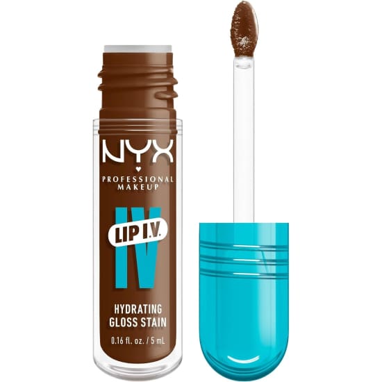 NYX Lip IV Hydrating Gloss Serum Lip Stain COCOA QUENCH 04 lipstain2