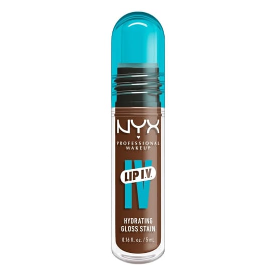 NYX Lip IV Hydrating Gloss Serum Lip Stain SPLASH N SPICE WSLS03 lipstain Nude1