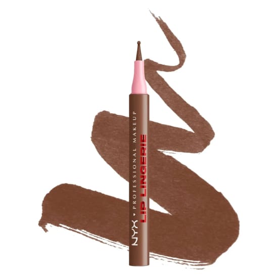 NYX Lip Lingerie Liner Stain UP TO NO GOOD  LLLS06 cool brown nude lipliner0