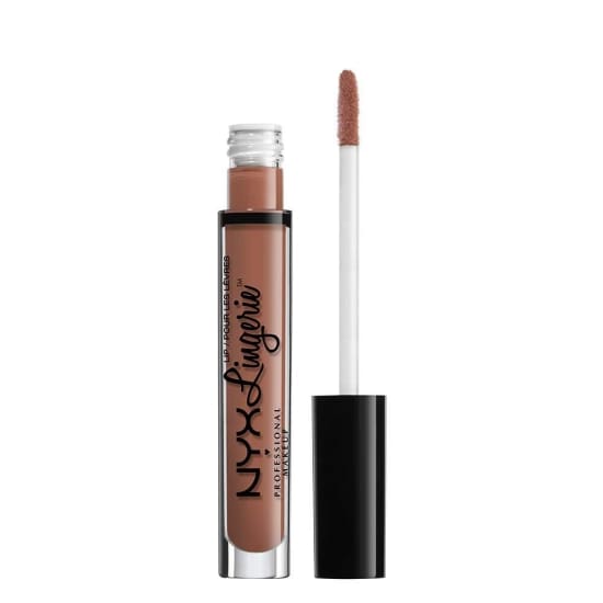 NYX Lip Lingerie Liquid Lipstick BEDTIME FLIRT LIPLI08 NEW nude lipcolor new - Health & Beauty:Makeup:Lips:Lipstick