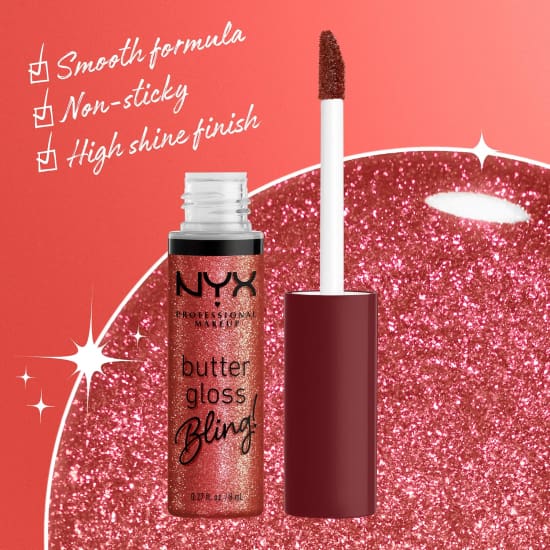 NYX PROFESSIONAL MAKEUP Bling Butter Gloss BIG SPENDER BLGB07 lip lipgloss2