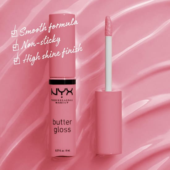 NYX PROFESSIONAL MAKEUP Butter Gloss ANGEL FOOD CAKE BLG415 lip lipgloss2