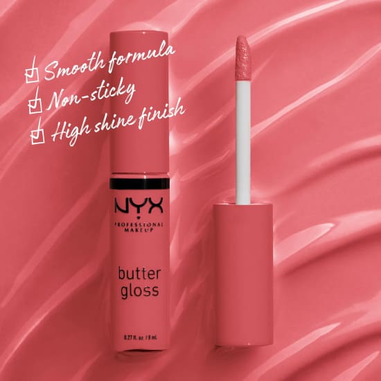 NYX PROFESSIONAL MAKEUP Butter Gloss SORBET BLG36 lip lipgloss coral2