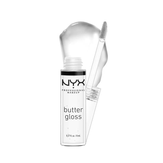 NYX PROFESSIONAL MAKEUP Butter Gloss SUGAR GLASS BLG54 lip lipgloss clear - Health & Beauty:Makeup:Lips:Lip Gloss