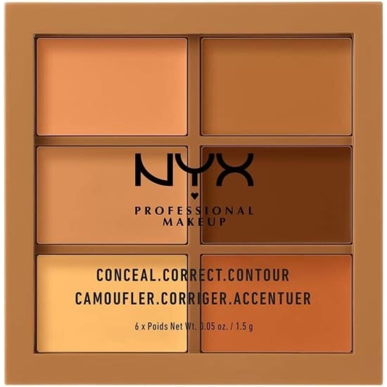 NYX Professional Makeup Conceal Correct Contour Palette DEEP 3CP03 - Health & Beauty:Makeup:Face:Concealer
