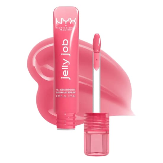 NYX PROFESSIONAL MAKEUP Jelly Job Lip Gloss JELLY BLUSHIN VSG07 lipgloss pink0