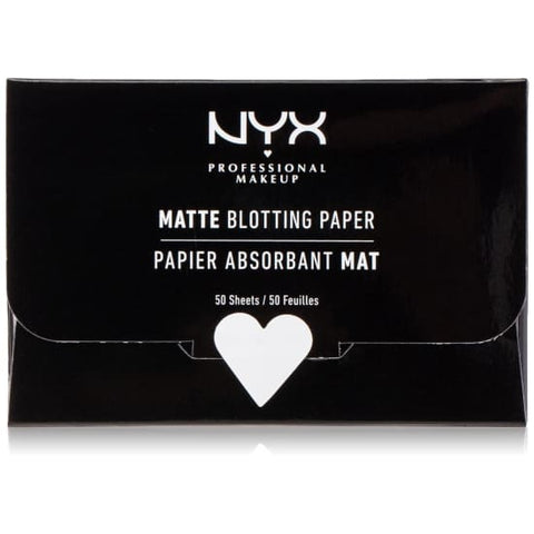 NYX PROFESSIONAL MAKEUP Matte Blotting Paper 50 sheets - Health & Beauty:Skin Care:Blotting Paper