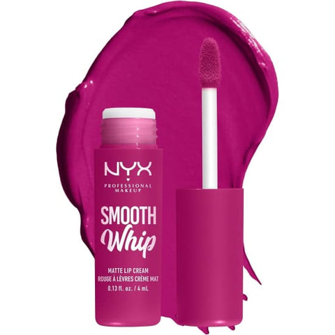 NYX Smooth Whip Matte Lip Cream BDAY FROSTING WMLC09 lipstick violet0