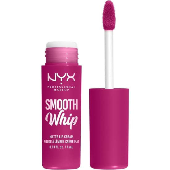 NYX Smooth Whip Matte Lip Cream BDAY FROSTING WMLC09 lipstick violet3