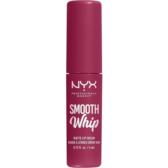 NYX Smooth Whip Matte Lip Cream FUZZY SLIPPERS WMLC08 lipstick plum3