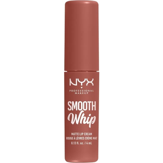 NYX Smooth Whip Matte Lip Cream TEDDY FLUFF WMLC04 lipstick brown3