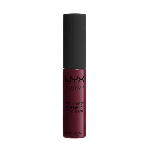 NYX Soft Matte Metallic Lip Cream COPENHAGEN SMMLC02 lipstick - Health & Beauty:Makeup:Lips:Lip Plumper