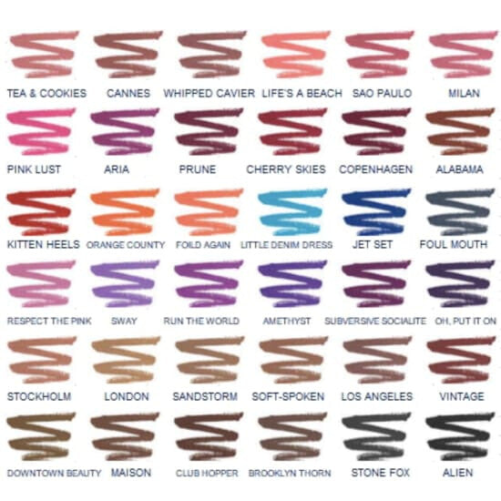 NYX Suede Matte Lip Liner Pencil CHOOSE YOUR COLOUR Lipliner - Health & Beauty:Makeup:Lips:Lip Liner