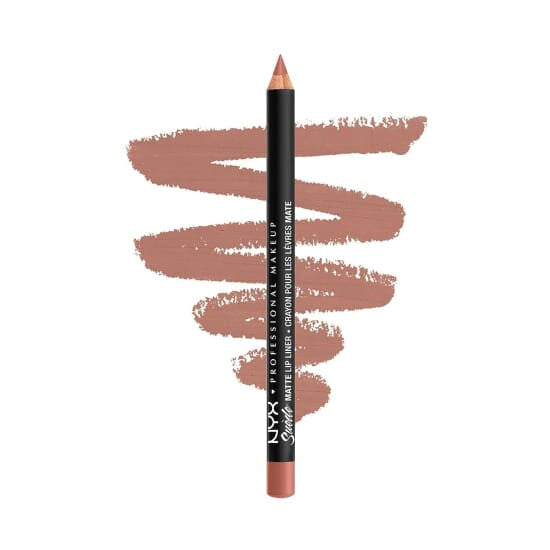 NYX Suede Matte Lip Liner Pencil CHOOSE YOUR COLOUR Lipliner - SMLL04 Soft Spoken - Health & Beauty:Makeup:Lips:Lip Liner
