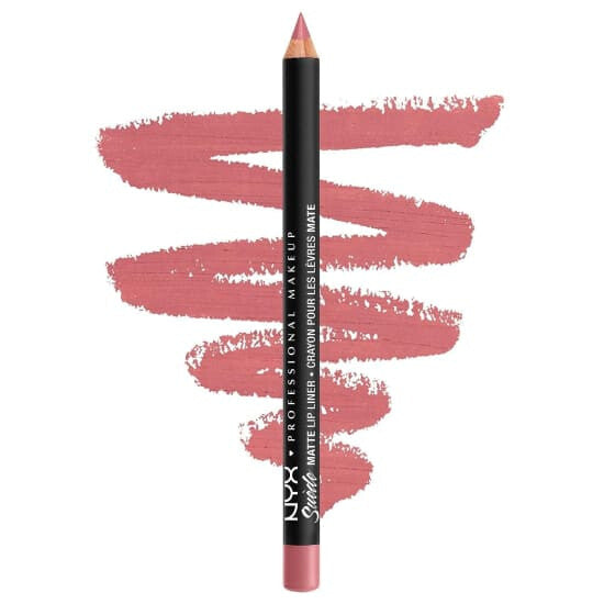 NYX Suede Matte Lip Liner Pencil CHOOSE YOUR COLOUR Lipliner - SMLL09 Tea & Cookies - Health & Beauty:Makeup:Lips:Lip Liner