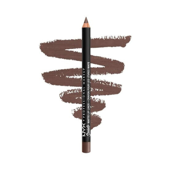 NYX Suede Matte Lip Liner Pencil CHOOSE YOUR COLOUR Lipliner - SMLL21 Brooklyn Thorn - Health & Beauty:Makeup:Lips:Lip Liner
