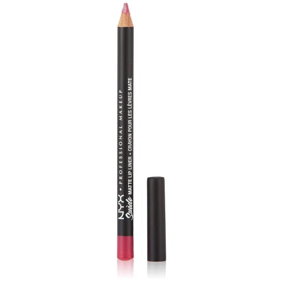 NYX Suede Matte Lip Liner Pencil CHOOSE YOUR COLOUR Lipliner - SMLL60 Clinger - Health & Beauty:Makeup:Lips:Lip Liner