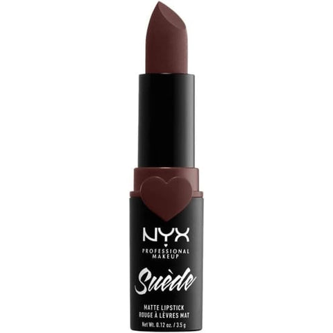 NYX Suede Matte Lipstick COLD BREW SDMLS07 - Health & Beauty:Makeup:Lips:Lipstick