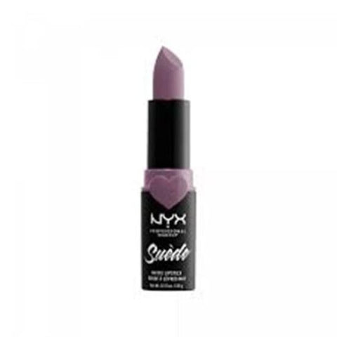 NYX Suede Matte Lipstick VIOLET SMOKE SDMLS15 - Health & Beauty:Makeup:Lips:Lip Plumper