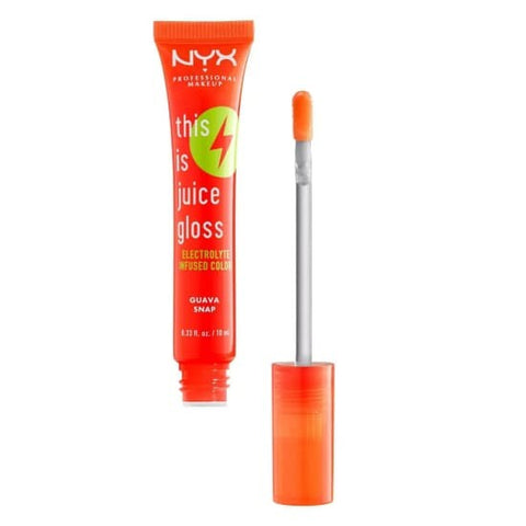 NYX This Is Juice Gloss GUAVA SNAP TIJUG04 Glip lipgloss orange - Health & Beauty:Makeup:Lips:Lip Gloss