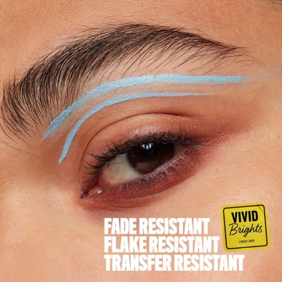 NYX Vivid Brights Matte Liquid Eyeliner BLUE THANG VBLL06 Eye Liner2