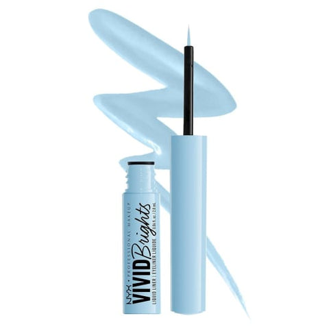 NYX Vivid Brights Matte Liquid Eyeliner BLUE THANG VBLL06 Eye Liner0