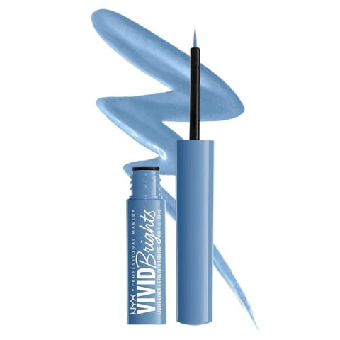 NYX Vivid Brights Matte Liquid Eyeliner COBALT CRUSH VBLL05 Eye Liner0