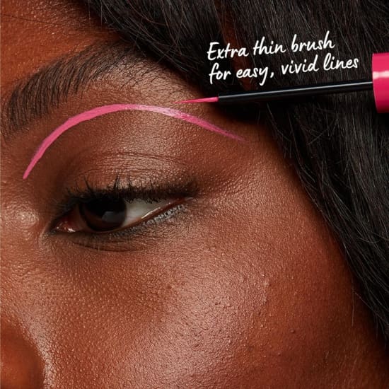 NYX Vivid Brights Matte Liquid Eyeliner SNEAKY PINK VBLL09 Eye Liner3