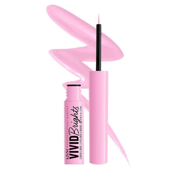 NYX Vivid Brights Matte Liquid Eyeliner SNEAKY PINK VBLL09 Eye Liner - Health & Beauty:Makeup:Eyes:Eyeliner