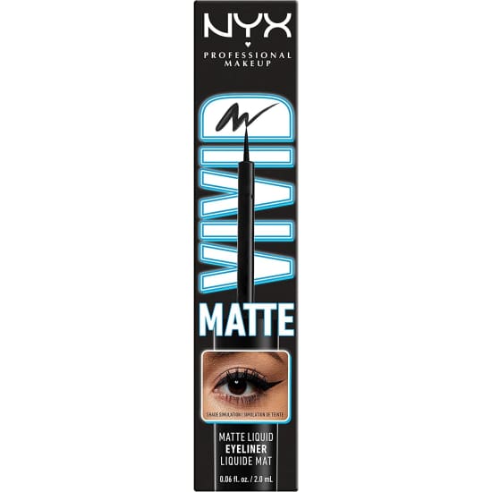 NYX Vivid Matte Liquid Eyeliner BLACK VMLL01 Eye Liner NEW IN BOX1