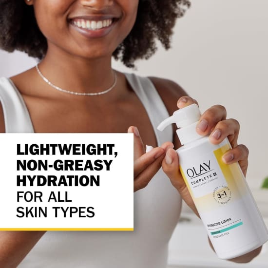 OLAY Complete Hydrating Lotion Moisturiser 300mL Sensitive skin4