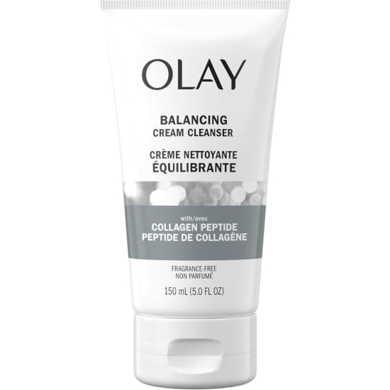 OLAY Regenerist Balancing Cream Cleanser Collagen Peptide 150mL combo dry skin1
