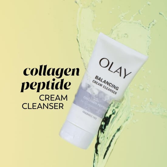 OLAY Regenerist Balancing Cream Cleanser Collagen Peptide 150mL combo dry skin3