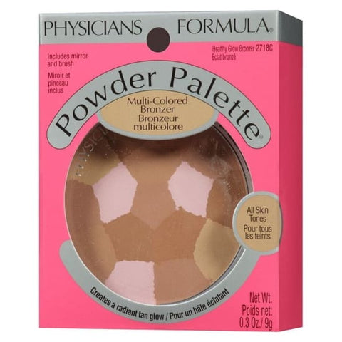 PHYSICIANS FORMULA Powder Palette MultiColored Bronzer HEALTHY GLOW BRONZER 2718 - Health & Beauty:Makeup:Face:Bronzer Contour & Highlighter