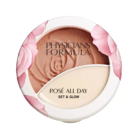 PHYSICIANS FORMULA Rose All Day Set & Glow Powder & Balm SUNLIT GLOW 1711501 - Health & Beauty:Makeup:Face:Face Powder