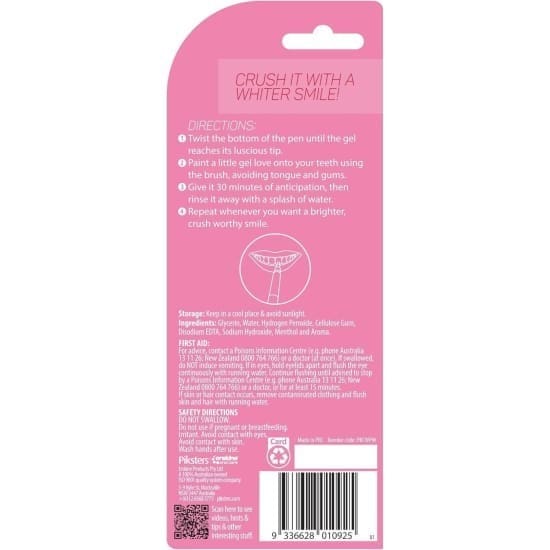 PIKSTERS Crush Watermelon Flavor Whitening Pen NEW teeth whitener3